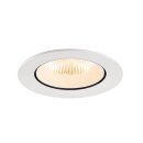 SLV 1009716 NUMINOS® GIMBLE L Deckeneinbauleuchte 2700 K 40° IP20 rund Weiß