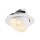 SLV 1009716 NUMINOS® GIMBLE L Deckeneinbauleuchte 2700 K 40° IP20 rund Weiß