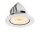 SLV 1009719 NUMINOS® GIMBLE L Deckeneinbauleuchte 2700 K 55° IP20 rund Weiß