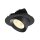 SLV 1009721 NUMINOS® GIMBLE L Deckeneinbauleuchte 3000 K 20° IP20 rund Schwarz