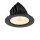 SLV 1009725 NUMINOS® GIMBLE L Deckeneinbauleuchte 3000 K 40° IP20 rund Schwarz / Weiß