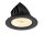 SLV 1009728 NUMINOS® GIMBLE L Deckeneinbauleuchte 3000 K 55° IP20 rund Schwarz / Weiß