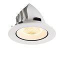 SLV 1009731 NUMINOS® GIMBLE L Deckeneinbauleuchte...