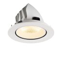 SLV 1009734 NUMINOS® GIMBLE L Deckeneinbauleuchte 3000 K 40° IP20 rund Weiß