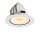 SLV 1009737 NUMINOS® GIMBLE L Deckeneinbauleuchte 3000 K 55° IP20 rund Weiß