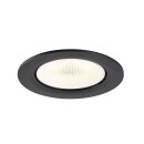 SLV 1009743 NUMINOS® GIMBLE L Deckeneinbauleuchte 4000 K 40° IP20 rund Schwarz / Weiß