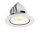 SLV 1009755 NUMINOS® GIMBLE L Deckeneinbauleuchte 4000 K 55° IP20 rund Weiß