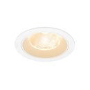SLV 1009766 NUMINOS® L Deckeneinbauleuchte 2700 K 20° IP20 rund Weiß