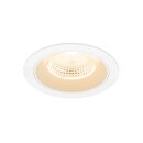 SLV 1009772 NUMINOS® L Deckeneinbauleuchte 2700 K 55° IP20 rund Weiß