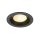 SLV 1009774 NUMINOS® L Deckeneinbauleuchte 3000 K 20° IP20 rund Schwarz