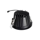SLV 1009777 NUMINOS® L Deckeneinbauleuchte 3000 K 40° IP20 rund Schwarz