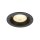SLV 1009780 NUMINOS® L Deckeneinbauleuchte 3000 K 55° IP20 rund Schwarz