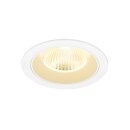 SLV 1009787 NUMINOS® L Deckeneinbauleuchte 3000 K 40° IP20 rund Weiß