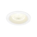 SLV 1009808 NUMINOS® L Deckeneinbauleuchte 4000 K 55° IP20 rund Weiß
