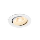 SLV 1009820 NUMINOS® MOVE L Deckeneinbauleuchte 2700 K 20° IP20 rund Weiß