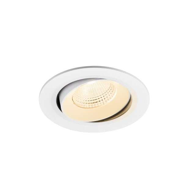 SLV 1009826 NUMINOS® MOVE L Deckeneinbauleuchte 2700 K 55° IP20 rund Weiß