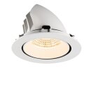 SLV 1009880 NUMINOS® GIMBLE XL Deckeneinbauleuchte...