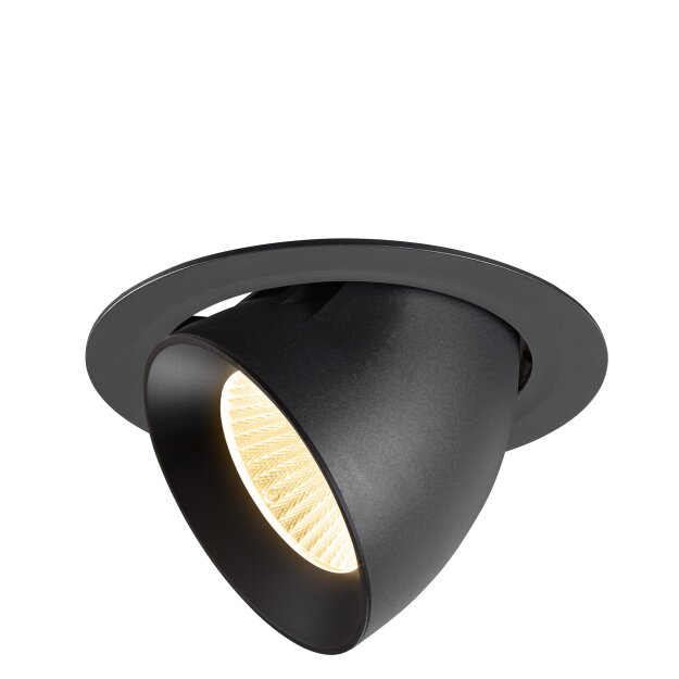 SLV 1009885 NUMINOS® GIMBLE XL Deckeneinbauleuchte 3000 K 40° Schwarz