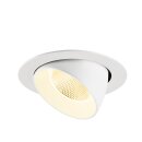 SLV 1009892 NUMINOS® GIMBLE XL Deckeneinbauleuchte 3000 K 20° Weiß