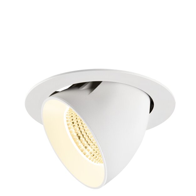 SLV 1009898 NUMINOS® GIMBLE XL Deckeneinbauleuchte 3000 K 55° Weiß