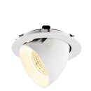 SLV 1009898 NUMINOS® GIMBLE XL Deckeneinbauleuchte 3000 K 55° Weiß