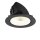 SLV 1009901 NUMINOS® GIMBLE XL Deckeneinbauleuchte 4000 K 20° Schwarz / Weiß