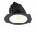 SLV 1009904 NUMINOS® GIMBLE XL Deckeneinbauleuchte 4000 K 40° Schwarz / Weiß