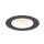 SLV 1009907 NUMINOS® GIMBLE XL Deckeneinbauleuchte 4000 K 55° Schwarz / Weiß