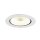 SLV 1009910 NUMINOS® GIMBLE XL Deckeneinbauleuchte 4000 K 20° Weiß