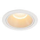 SLV 1009934 NUMINOS® XL Deckeneinbauleuchte 2700 K 55° IP20 rund Weiß