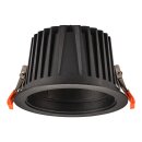 SLV 1009939 NUMINOS® XL Deckeneinbauleuchte 3000 K 40° IP20 rund Schwarz