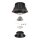 SLV 1009939 NUMINOS® XL Deckeneinbauleuchte 3000 K 40° IP20 rund Schwarz