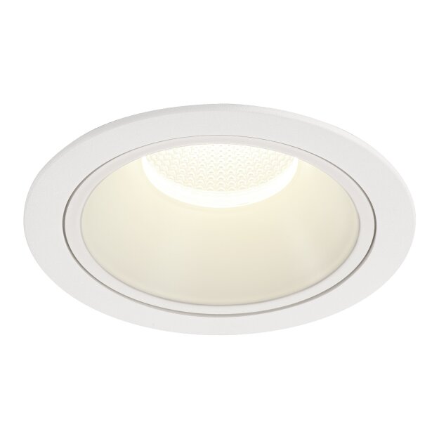 SLV 1009967 NUMINOS® XL Deckeneinbauleuchte 4000 K 40° IP20 rund Weiß