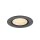 SLV 1010030 NUMINOS® GIMBLE XS Deckeneinbauleuchte 2700 K 40° IP20 rund Schwarz / Weiß