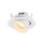SLV 1010039 NUMINOS® GIMBLE XS Deckeneinbauleuchte 2700 K 40° IP20 rund Weiß