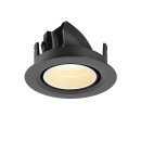 SLV 1010045 NUMINOS® GIMBLE XS Deckeneinbauleuchte...