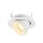 SLV 1010060 NUMINOS® GIMBLE XS Deckeneinbauleuchte 3000 K 55° IP20 rund Weiß