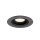 SLV 1010065 NUMINOS® GIMBLE XS Deckeneinbauleuchte 4000 K 40° IP20 rund Schwarz