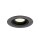 SLV 1010068 NUMINOS® GIMBLE XS Deckeneinbauleuchte 4000 K 55° IP20 rund Schwarz