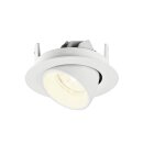 SLV 1010072 NUMINOS® GIMBLE XS Deckeneinbauleuchte 4000 K 20° IP20 rund Weiß