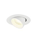 SLV 1010075 NUMINOS® GIMBLE XS Deckeneinbauleuchte 4000 K 40° IP20 rund Weiß