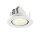 SLV 1010078 NUMINOS® GIMBLE XS Deckeneinbauleuchte 4000 K 55° IP20 rund Weiß