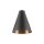 SLV 1010084 LALU® CONE 15 Leuchtenschirm E27 Base Mix&Match H: 17 cm Schwarz / Bronze