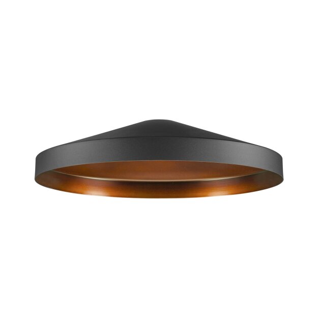 SLV 1010090 LALU® TETRA 36 Leuchtenschirm E27 Base Mix&Match H: 8.9 cm Schwarz / Bronze