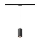 SLV 1010099 ASTO TUBE Pendelleuchte GU10 Pendellänge 250 cm  x max. 10 W Schwarz