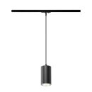 SLV 1010099 ASTO TUBE Pendelleuchte GU10 Pendellänge 250 cm  x max. 10 W Schwarz