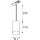 SLV 1010099 ASTO TUBE Pendelleuchte GU10 Pendellänge 250 cm  x max. 10 W Schwarz