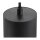 SLV 1010099 ASTO TUBE Pendelleuchte GU10 Pendellänge 250 cm  x max. 10 W Schwarz