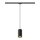 SLV 1010099 ASTO TUBE Pendelleuchte GU10 Pendellänge 250 cm  x max. 10 W Schwarz