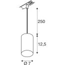 SLV 1010100 ASTO TUBE Pendelleuchte GU10 Pendellänge 250 cm  x max. 10 W Weiß